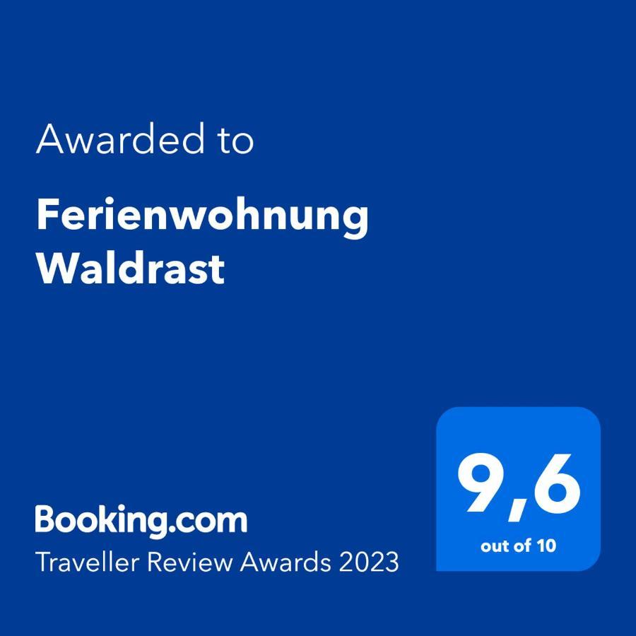 Ferienwohnung Waldrast 렌즈키르흐 외부 사진